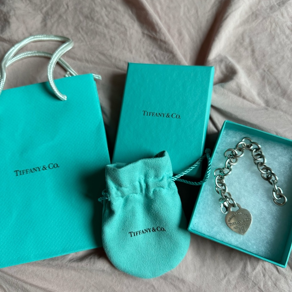 Return to Tiffany Heart tag Bracelet
